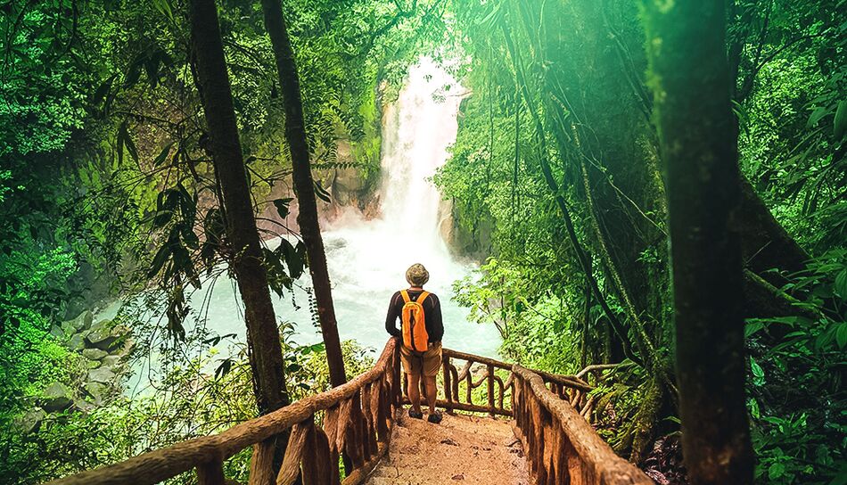 Wandern im Dschungel von Costa Rica
