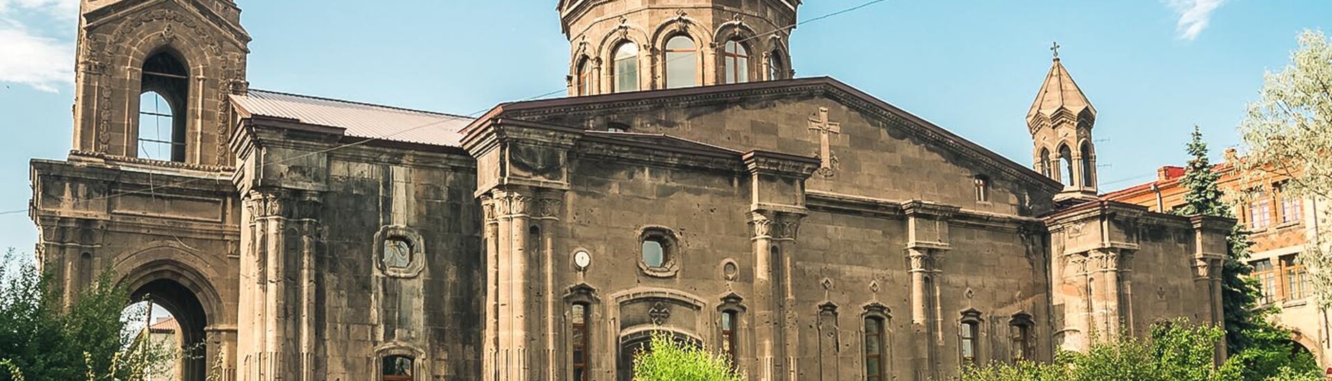 Kirche in Gyumri, Armenien