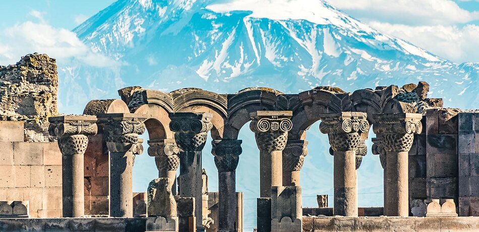 Ruinenstätte Swartnoz in Armenien