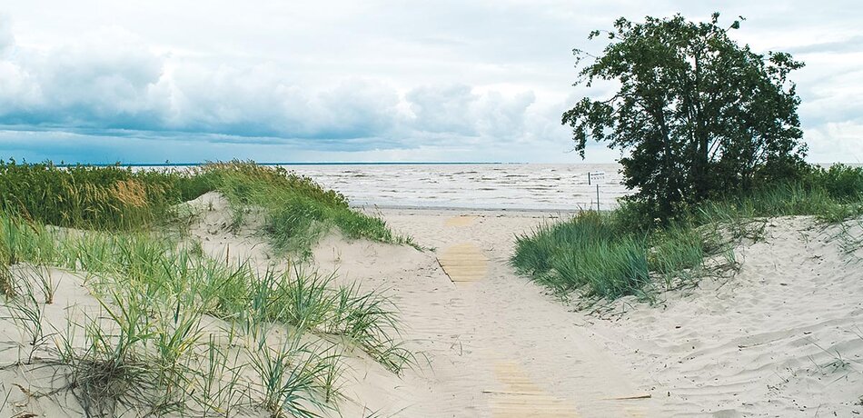 Sandstrand bei Pärnu