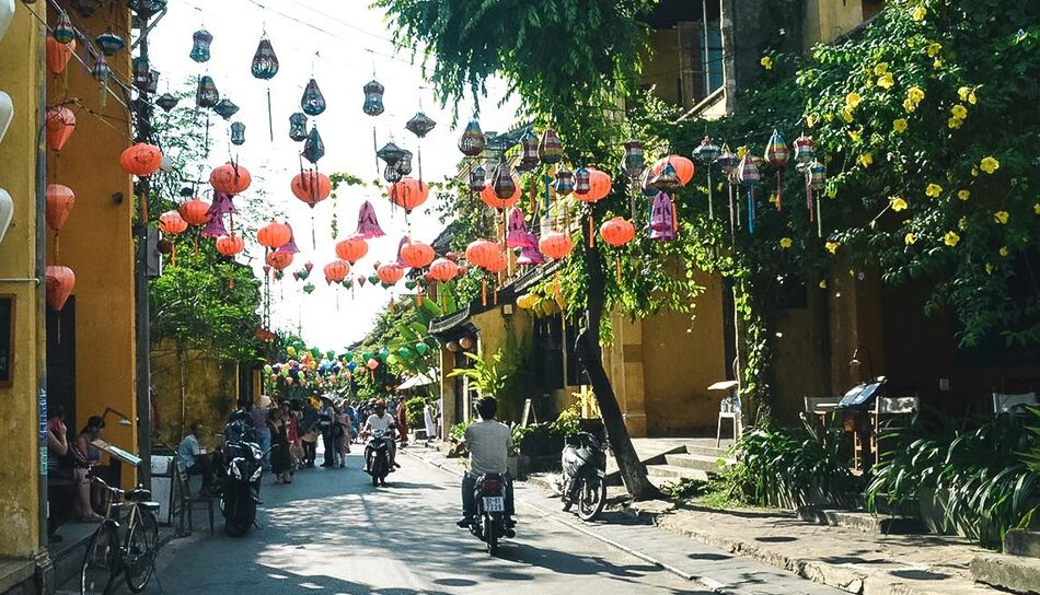 Die Altstadt Hoi Ans in Vietnam