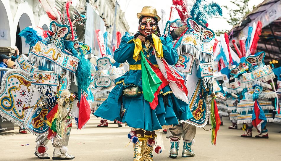 Karneval in Oruro, Bolivien