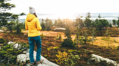 Herbstwanderung in Lappland