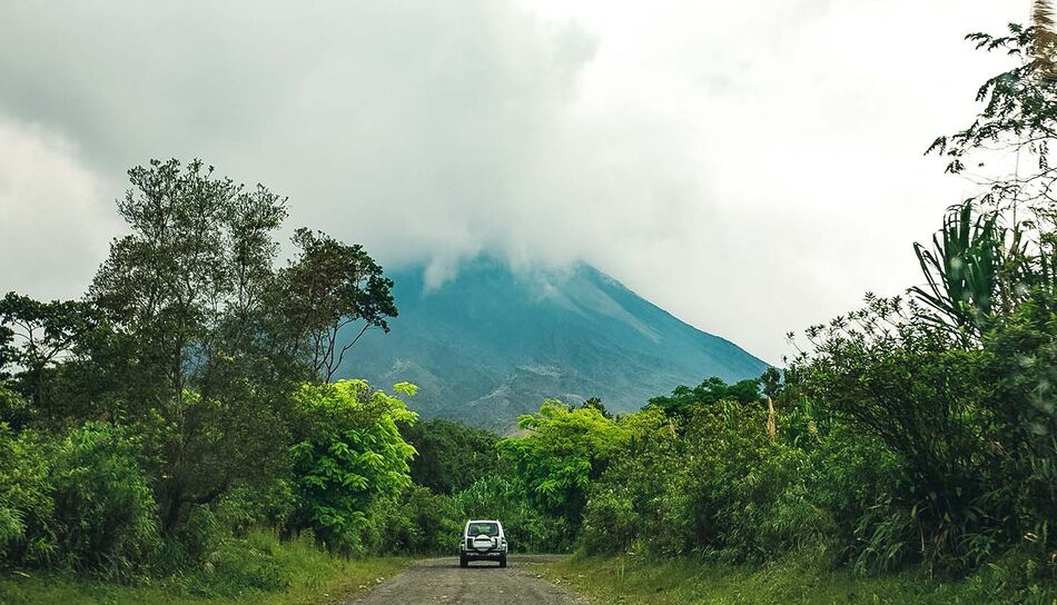 Fahrt mit dem Mietauto durch Costa Rica
