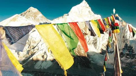 Ausblick auf den Mount Everest von Kala Patthar