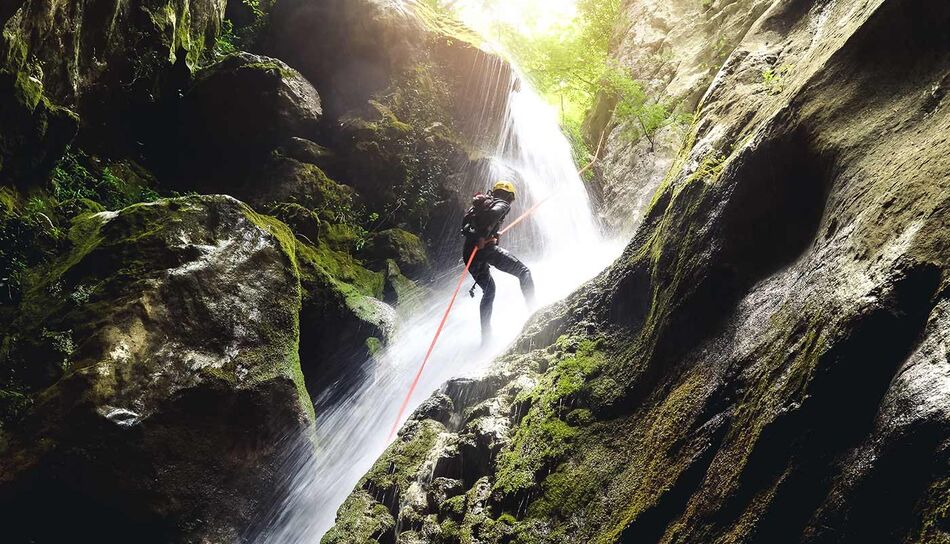 Costa Rica Canyoing Wasserfall