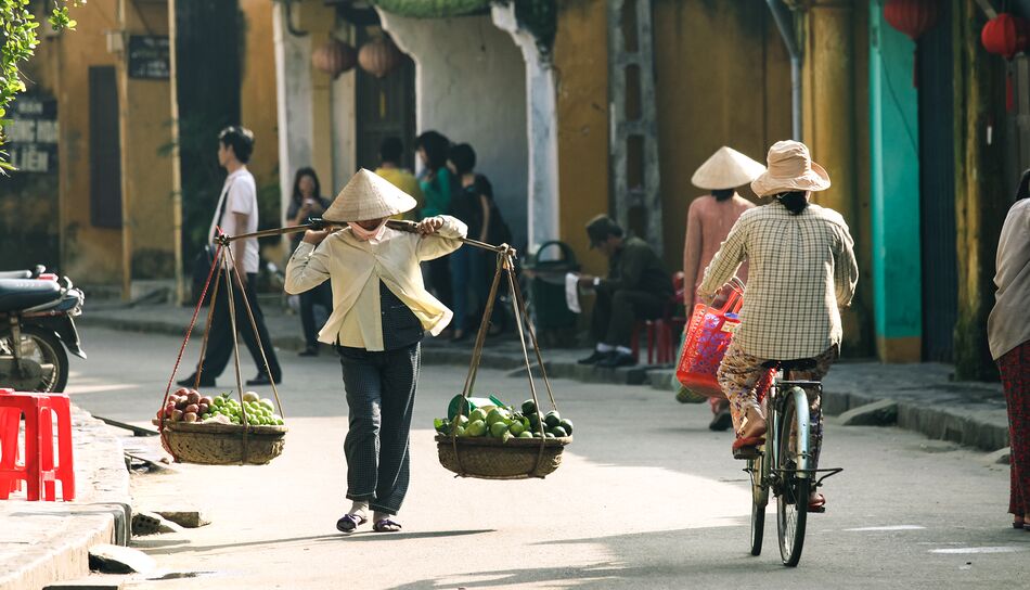 Vietnam Markt Fahrrad