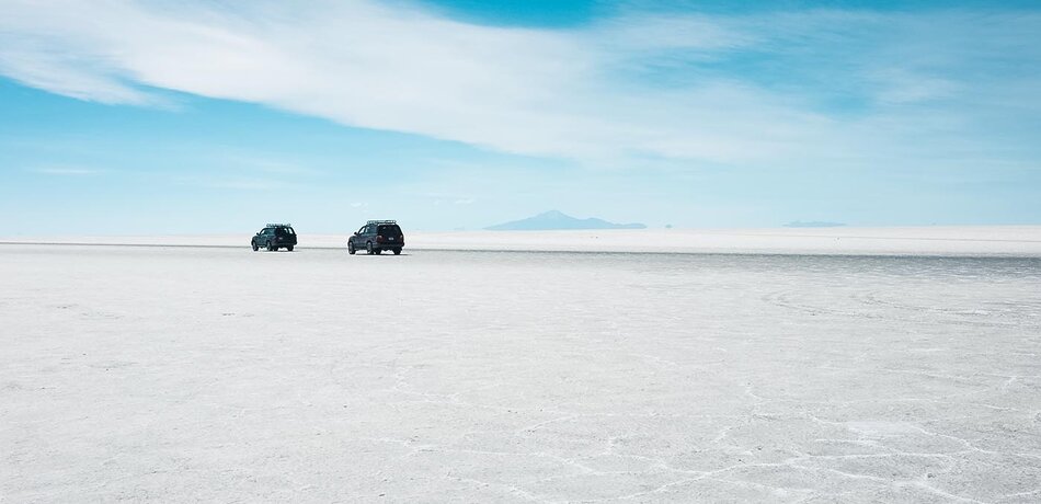 Eine Jeep-Tour in der Salar de Uyuni, Bolivien
