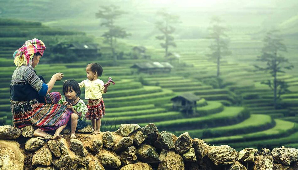 Indigenes Volk in Vietnam