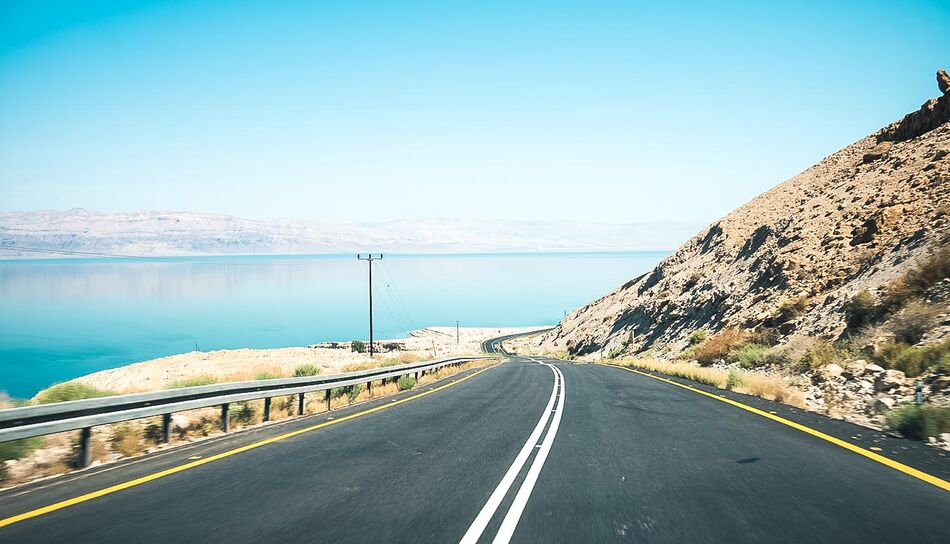 Roadtrip ans Tote Meer von Jordanien
