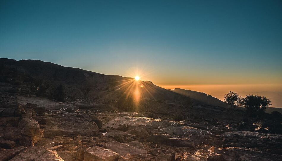 Der Jebel Shams, Oman