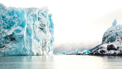 Mächtiger Gletscher in Argentinien