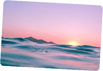 Sonnenuntergang am Meer