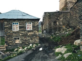 Gasthaus in Georgien