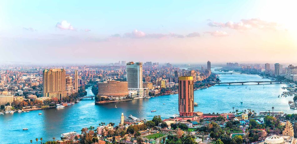 Blick auf Kairo