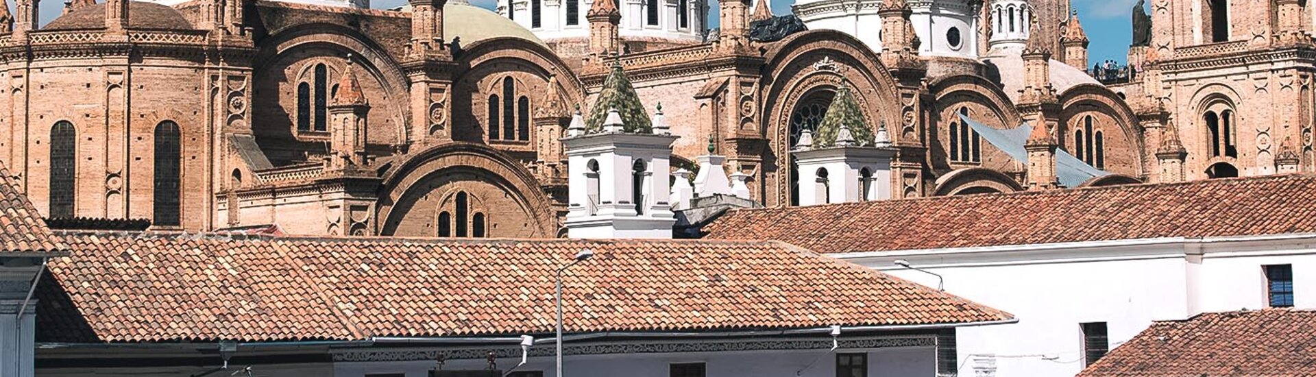 Die Santa Domingo Kirche in Cuenca, Ecuador