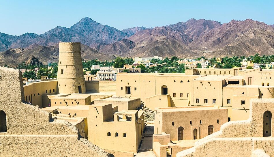 Die Festung Bahla, Oman