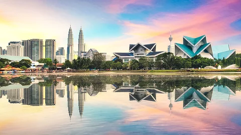 Die Skyline von Kuala Lumpur, Malaysia