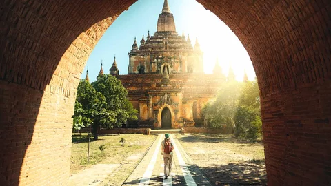 Tempelkomplex in Myanmar 