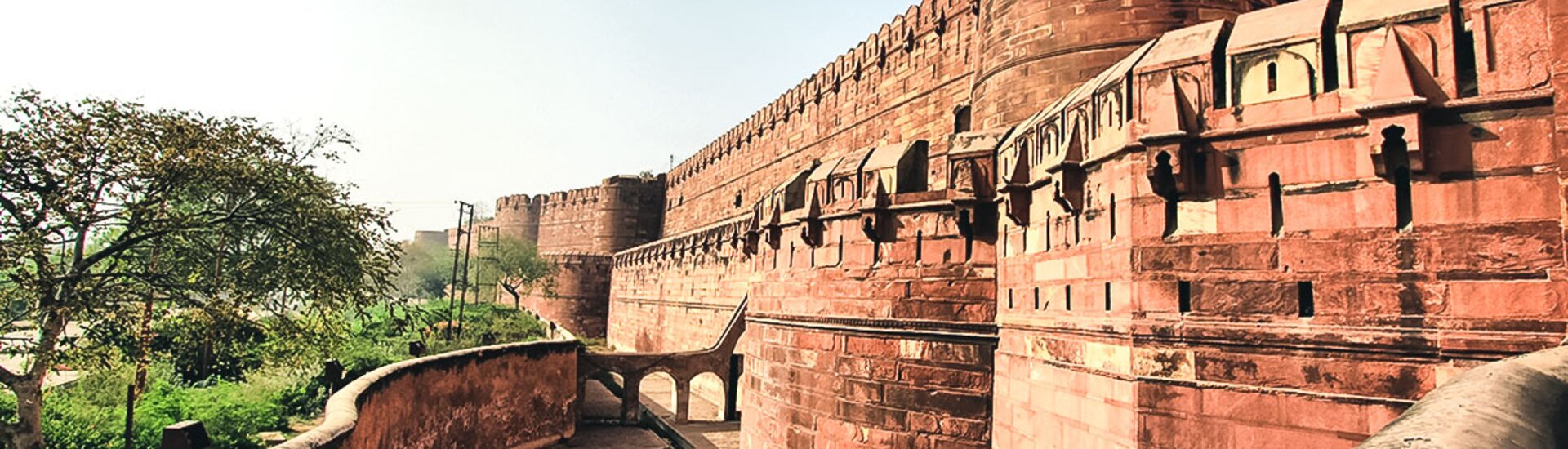 Das Rote Fort in Agra