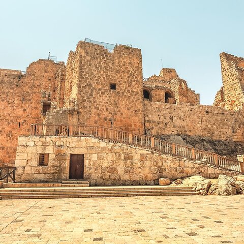 Adschlun Festung in Jordanien