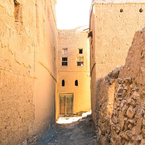 Die Lehmstadt Al Hamra im Oman