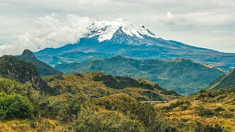 Der Artisana Vulkan im Antisana Nationalpark, Ecuador