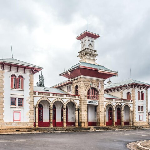 Bahnhof von Antsirabe in Madagaskar