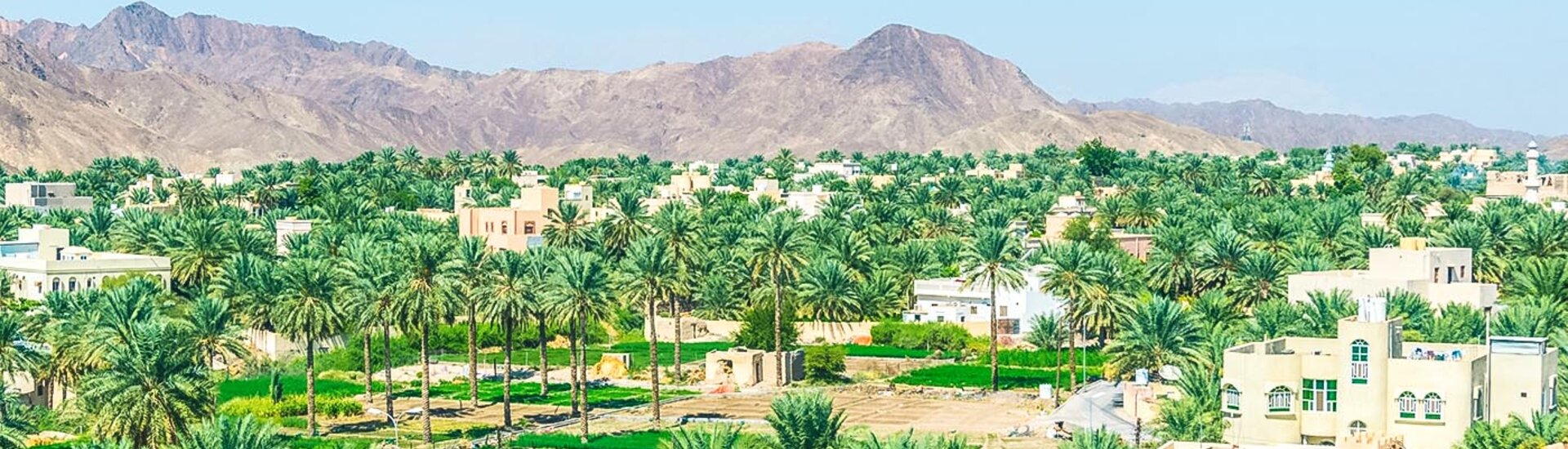 Überblick über Bahla, Oman