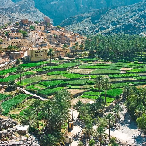 Überblick über Balad Sit, Oman