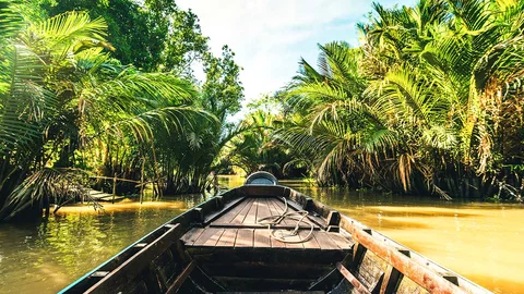 Vietnam: Unterwegs am Mekong Kanal in Ben Tre