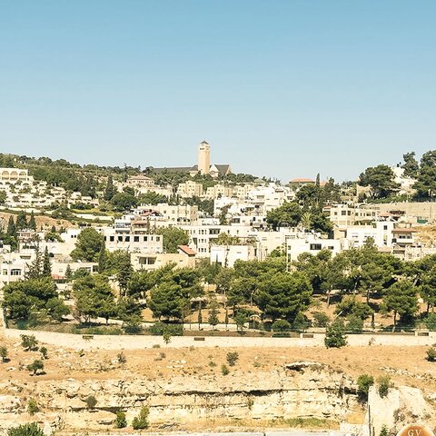 Blick auf Bethlehem