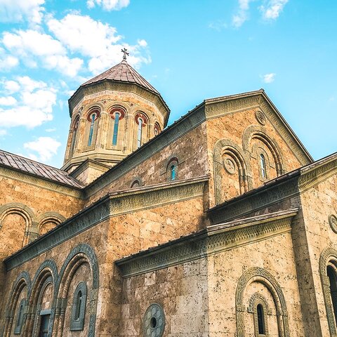 Bodbe Kloster in Georgien