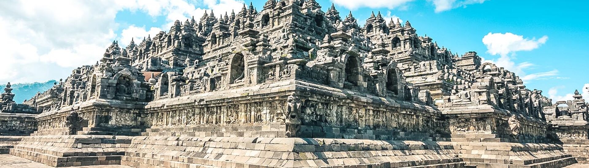 Tempel Borobudur in Indonesien