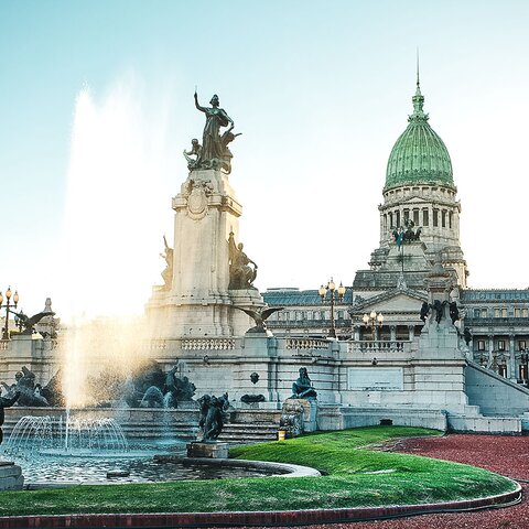 Kolonialstadt Buenos Aires in Argentinien
