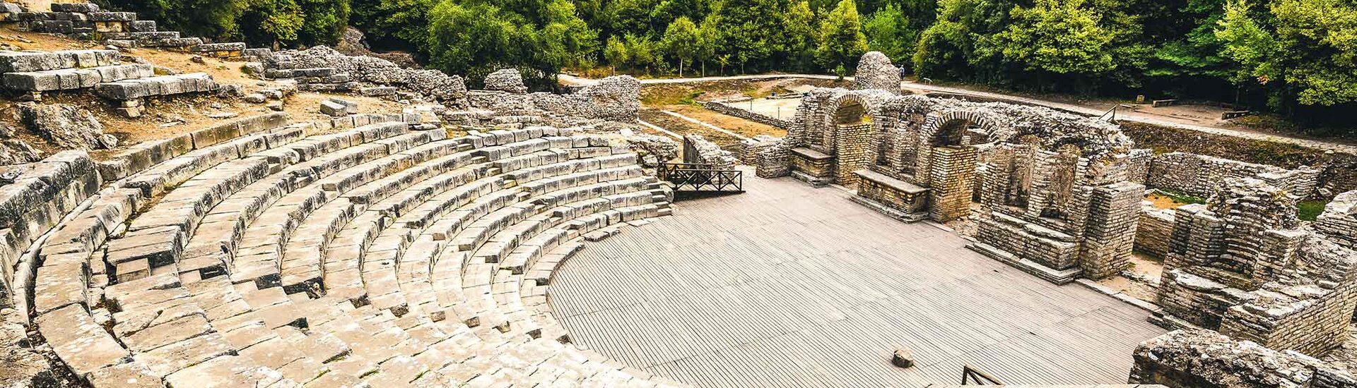 Das alte Theater von Butrint