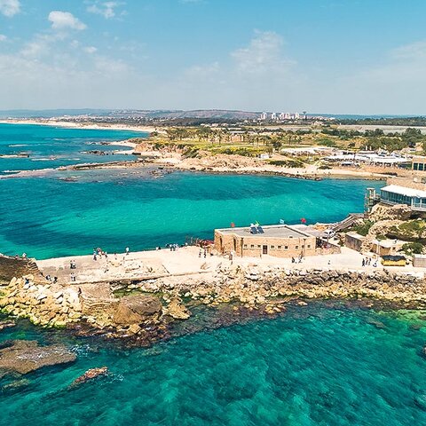 Historischer Hafen von Caesarea