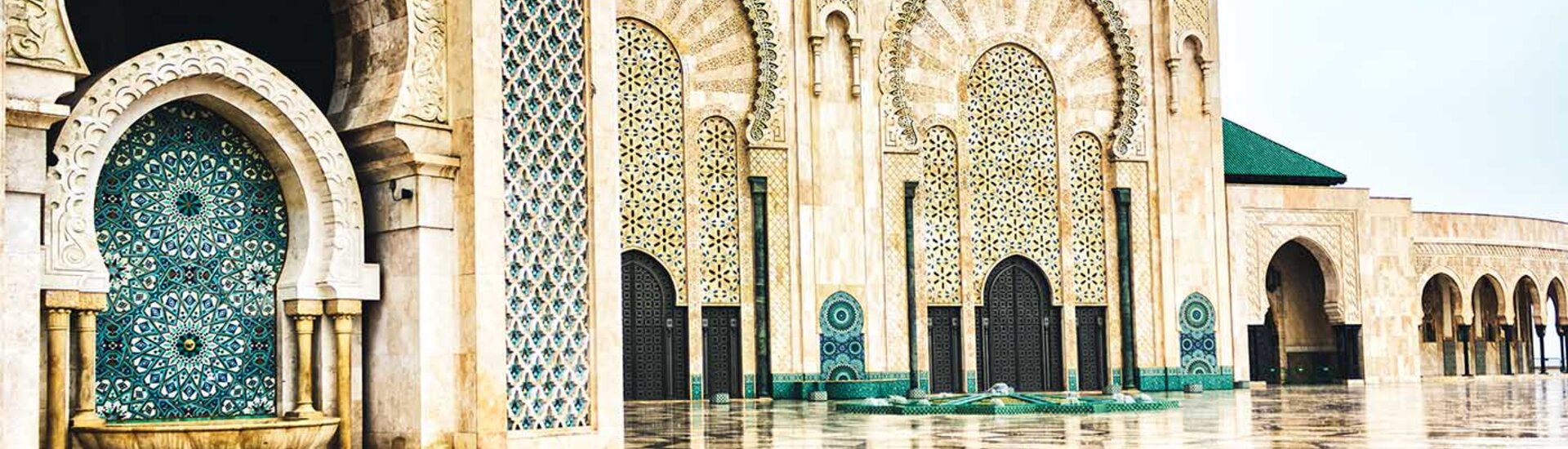 Moschee in Casablanca, Marokko