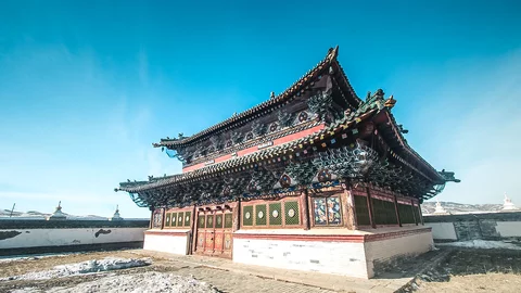 Das Erdene Dsuu Kloster, Mongolei