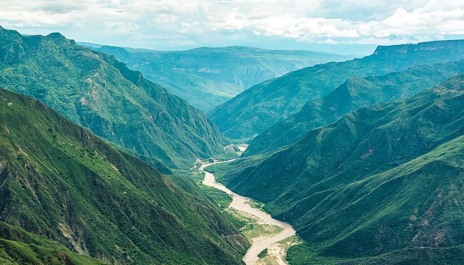 Chichamocha Canyon in Kolumbien