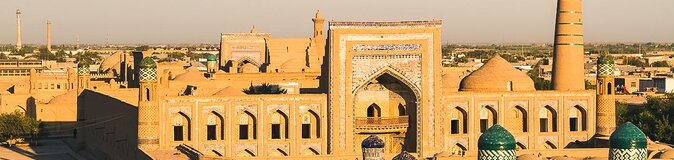 Mohammed Rahim Khan Medrese in Chiwa, Usbekistan