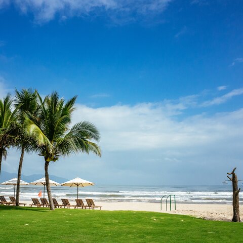 Strand von Da Nang in Vietnam