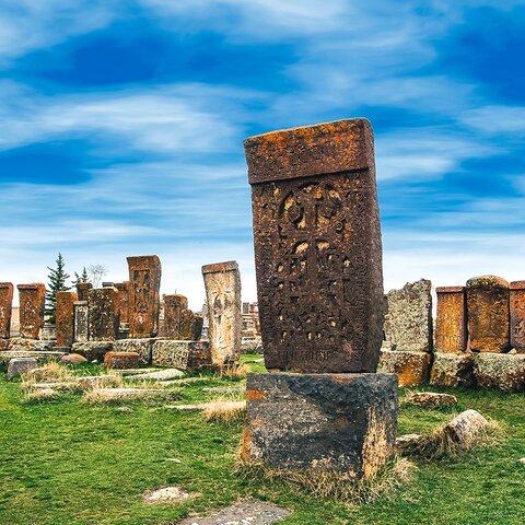 Noratus Friedhof in Armenien