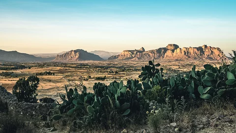 Landschaft in Gheralta, Äthiopien