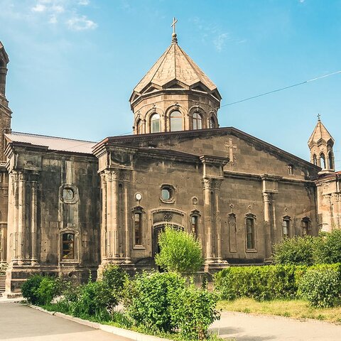 Kirche in Gyumri, Armenien