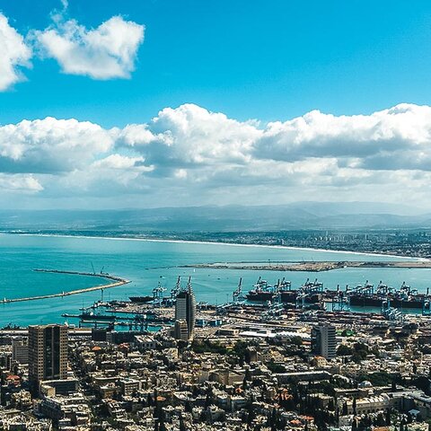 Bucht von Haifa