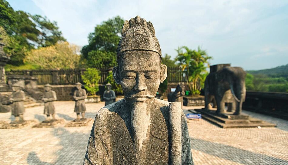 Grab des Eroberers Khai Dinh in Hue