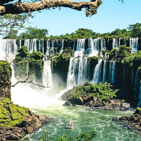 Iguazú Wasserfälle in Argentinien