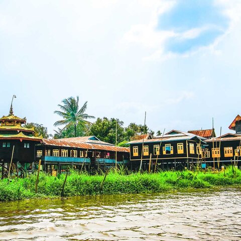 Kloster am Wasser - Nga Phe Kyaung, Myanmar