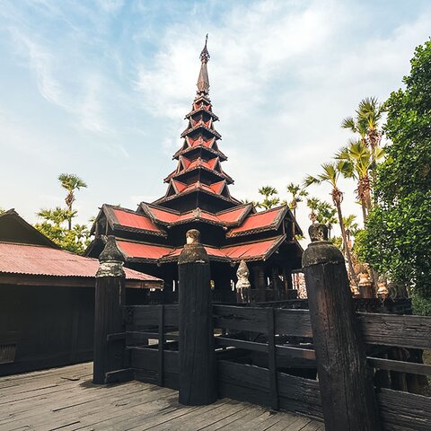 Bagaya Kloster in Inwa